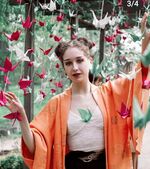 kimono women model