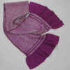 purple silk shibori obiage