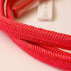 zoom-in view of red obijime