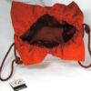 inside of kimono drawstring pouch called "Kinchaku"