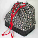 kimono drawstring pouch called "Kinchaku"