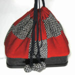 kimono drawstring pouch called "Kinchaku"