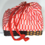 kimono drawstring pouch called "Kinchaku"