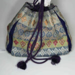 kimono drawstring pouch called "Kinchaku"