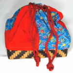 kimono drawstring pouch called "Kinchaku"