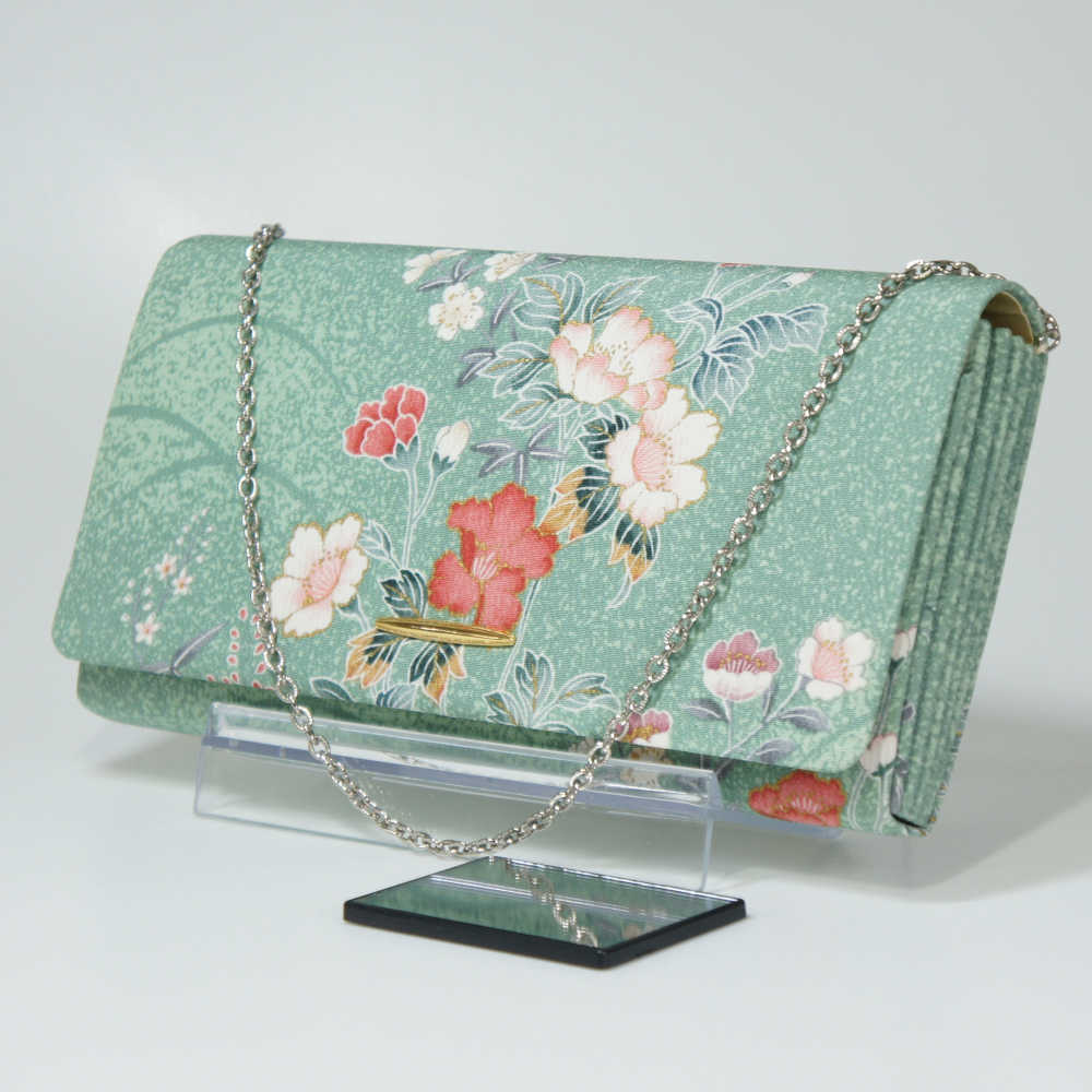 floral pattern kimono bag