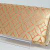 front side of gold strings kimono bag