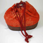 kimono drawstring pouch called "Kinchaku"