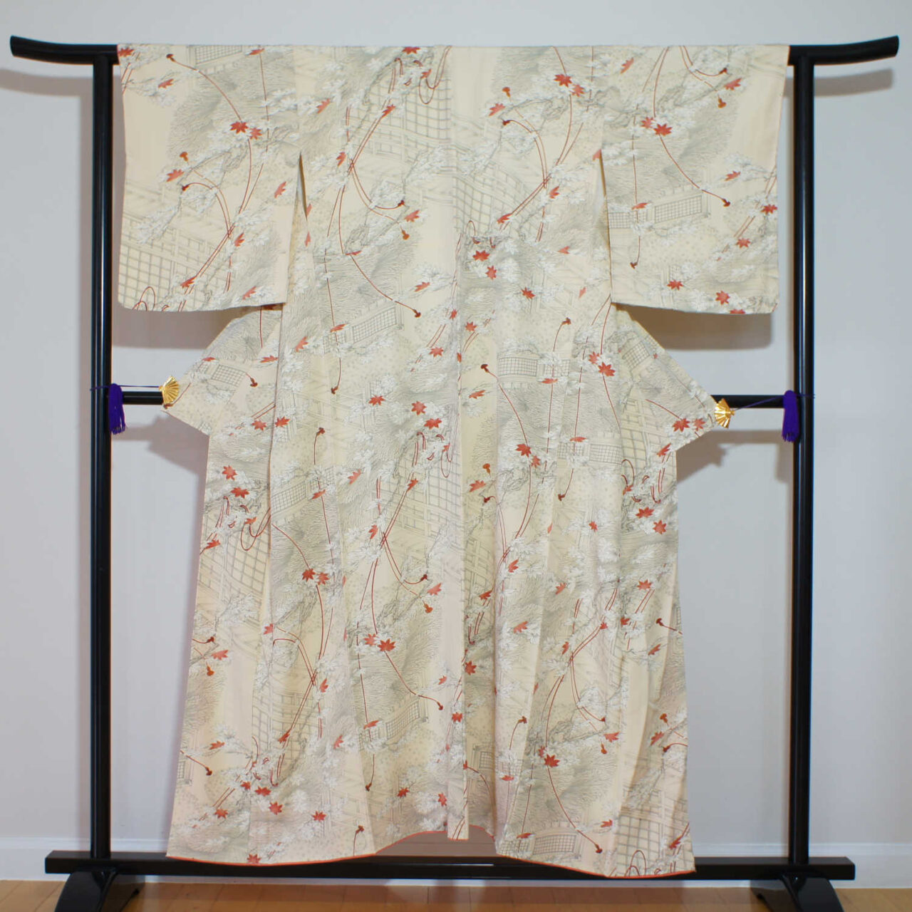 back side of kimono