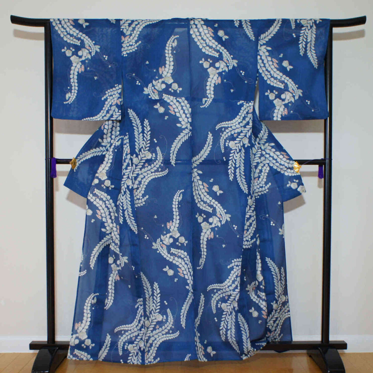 backside of silk summer kimono