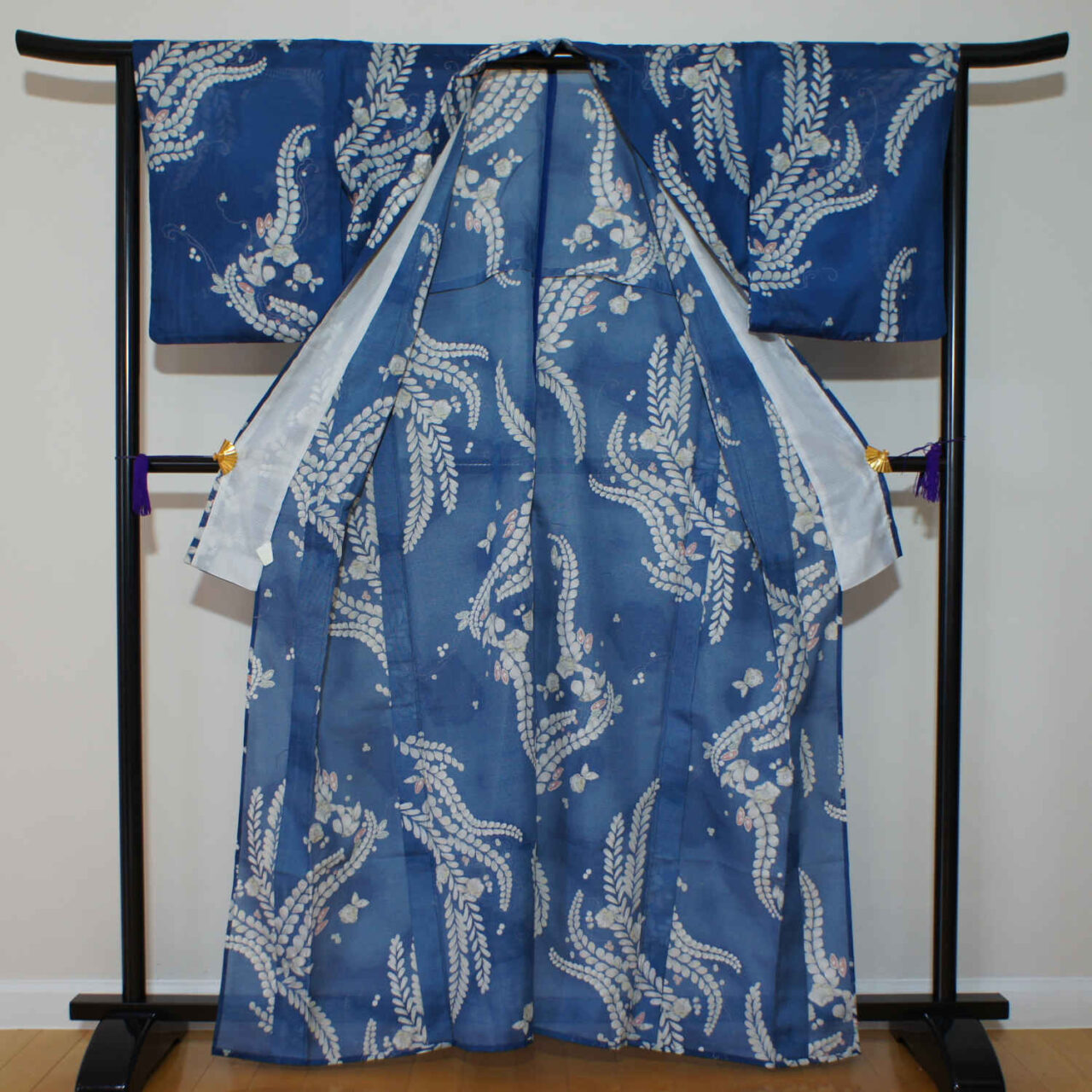 inside of silk summer kimono