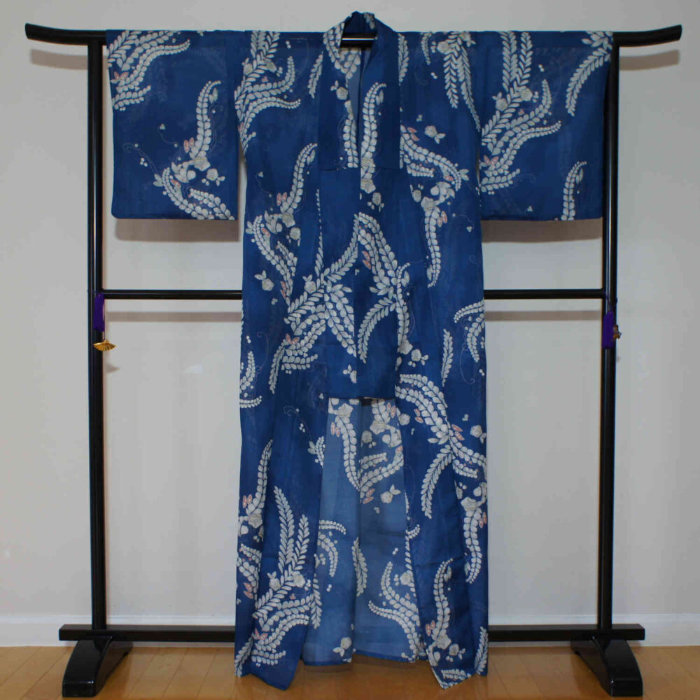 silk summer kimono