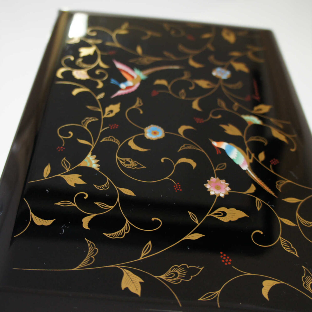 upper side of Urushi stationery box