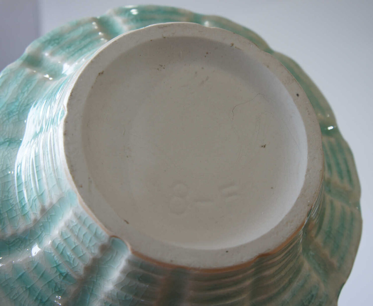 bottom of upper Kutani Vase