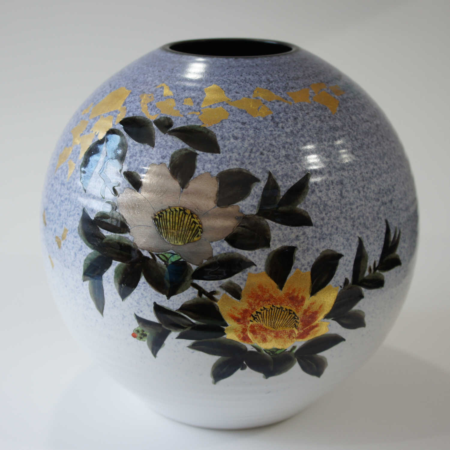 Japanese-made ceramic vases