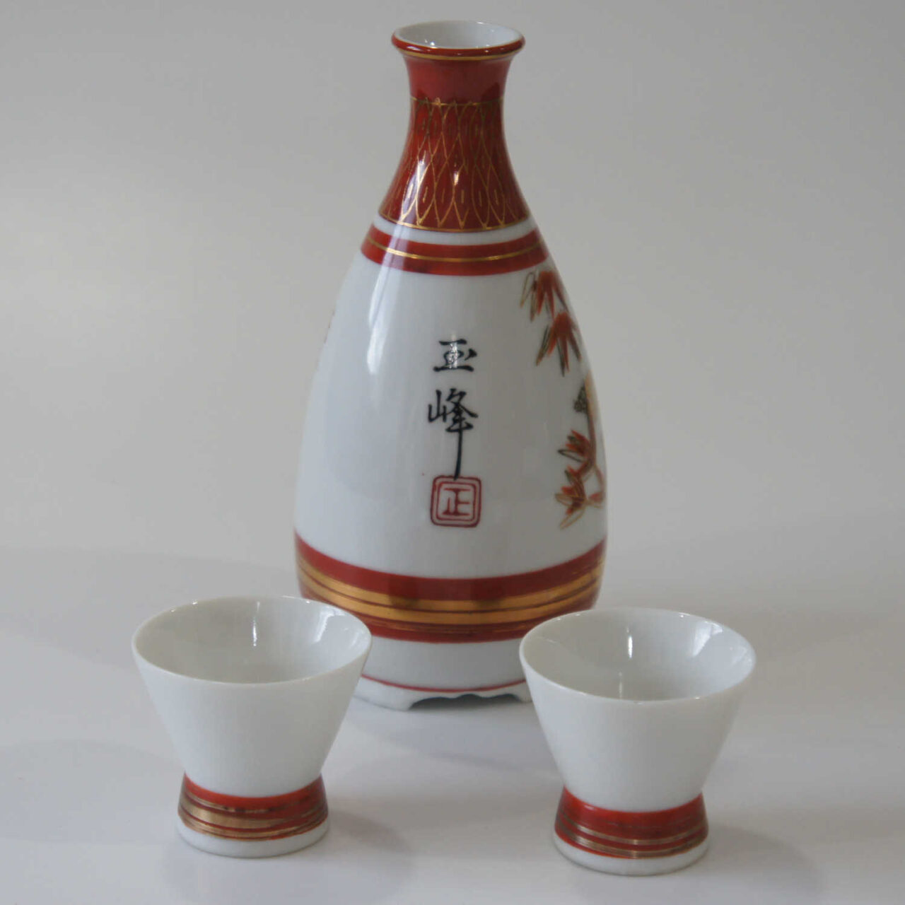 Kutani Sake decanter set