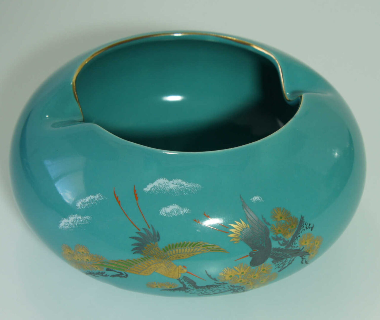 Japanese celamic ashtray