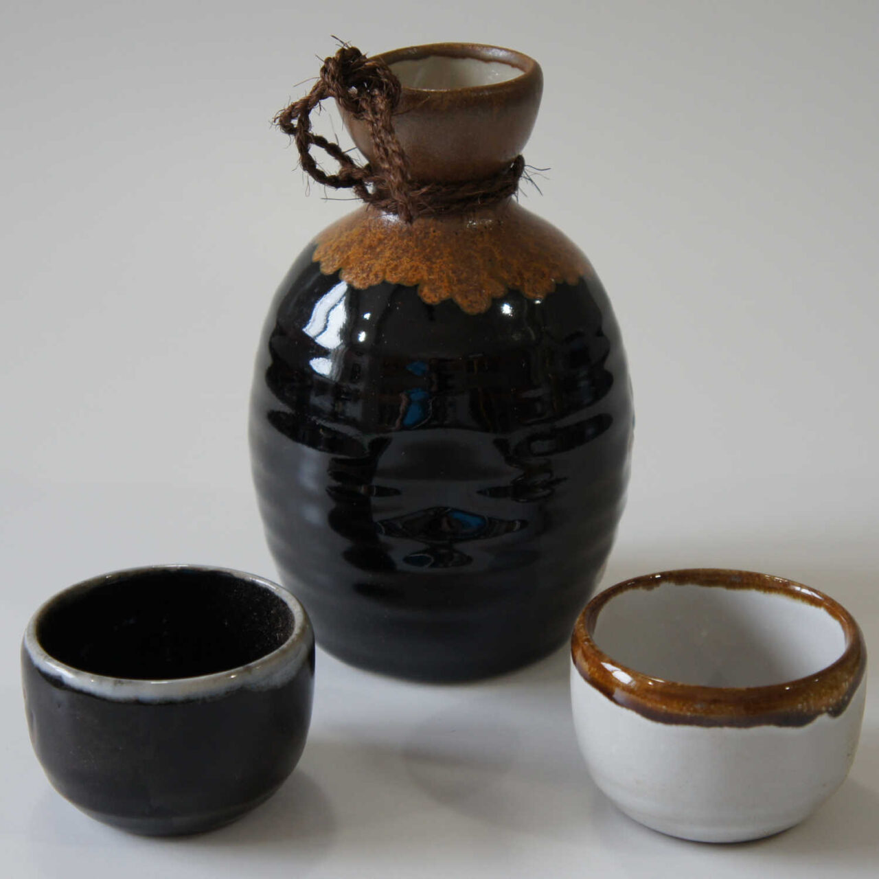 set of Sake decanter and cups