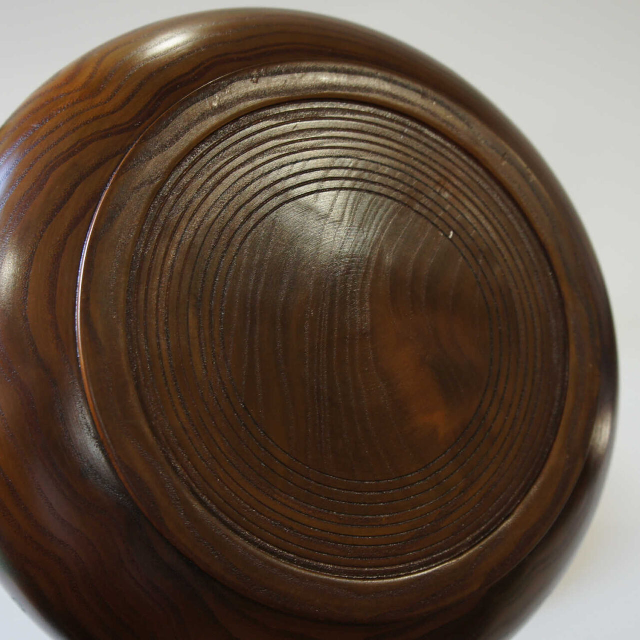 bottom of Urushi Lacquer Bowl